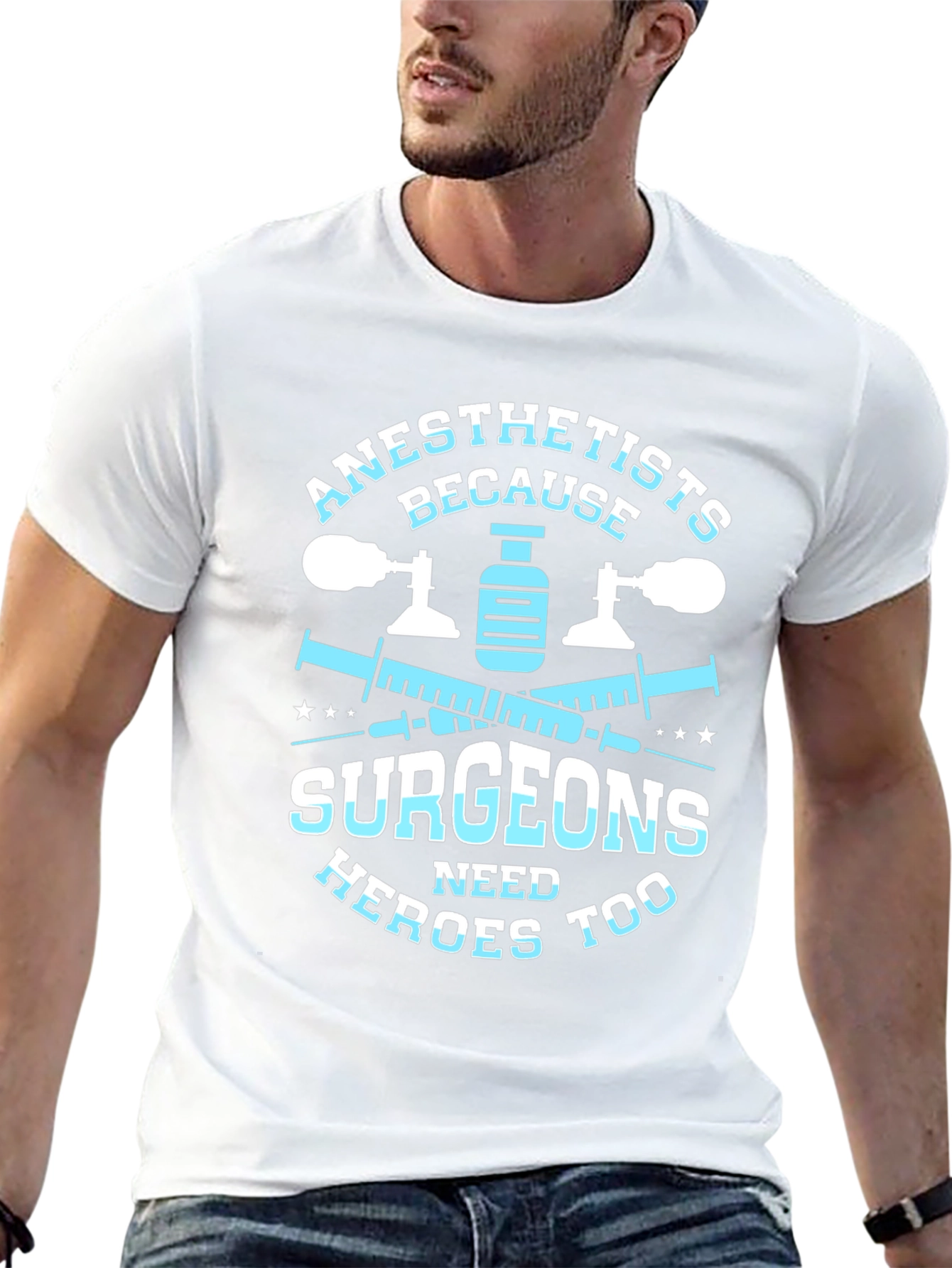 Anesthetists Surgeons Heroes T-Shirt
