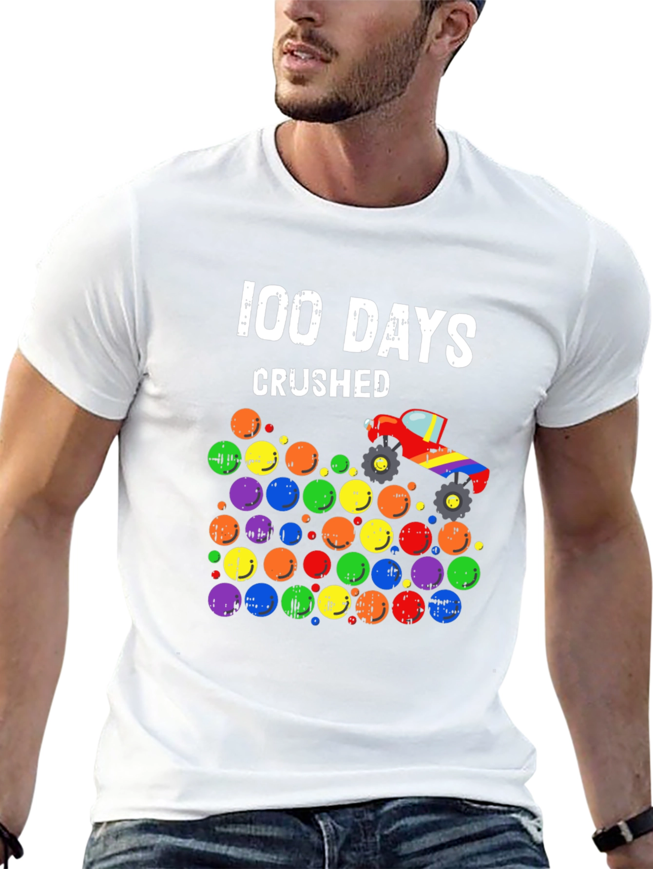 100 Days Crushed T-Shirt