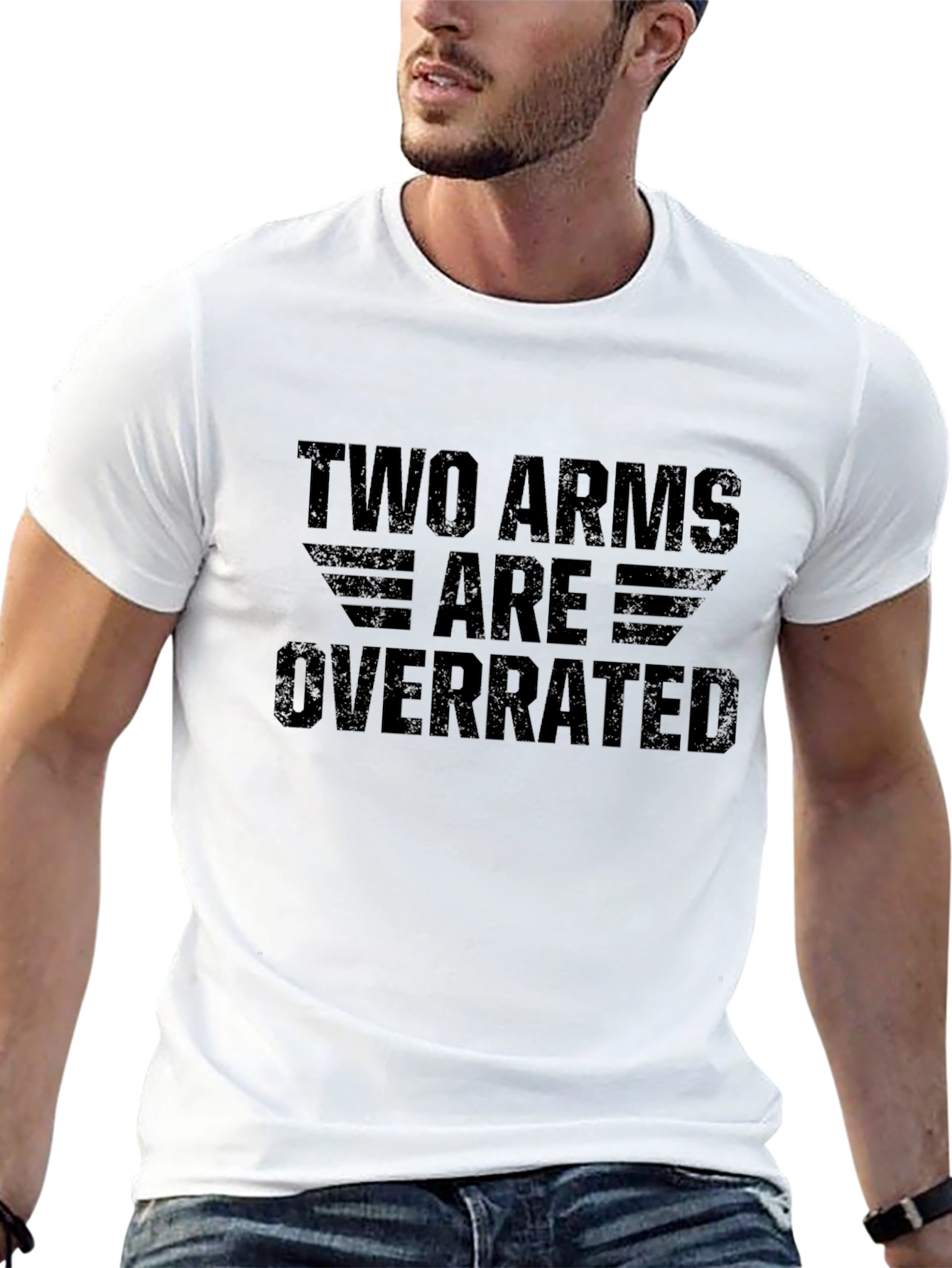 Two Arms Are Overrated Graphic Tee