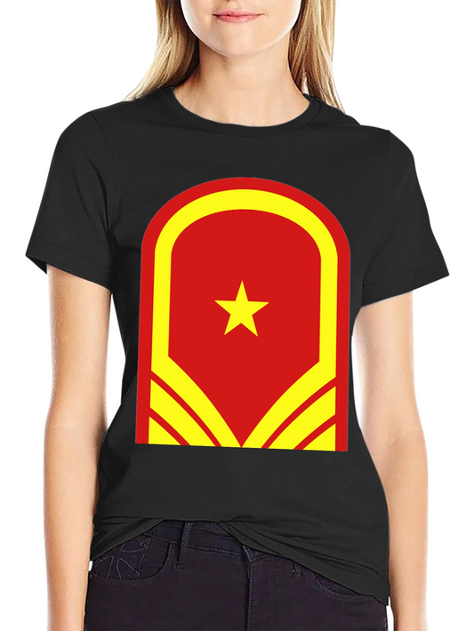 Vietnam Flag Graphic Tee - Unisex Black T-Shirt