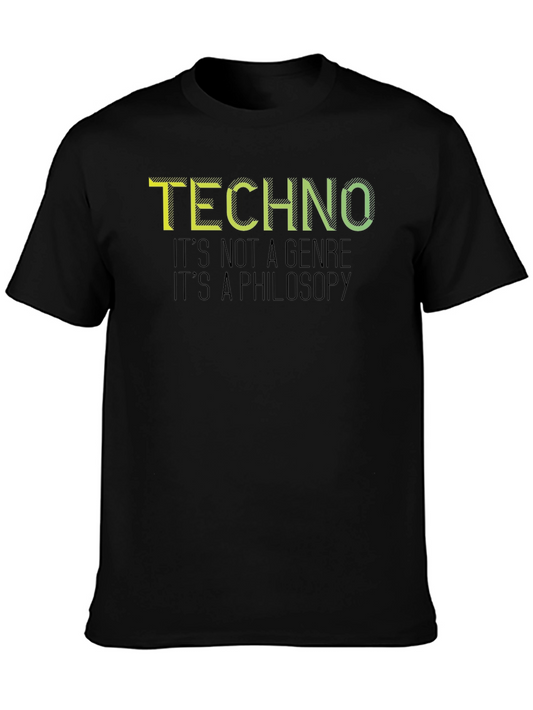 Techno Philosophy T-Shirt - Music Lover Tee
