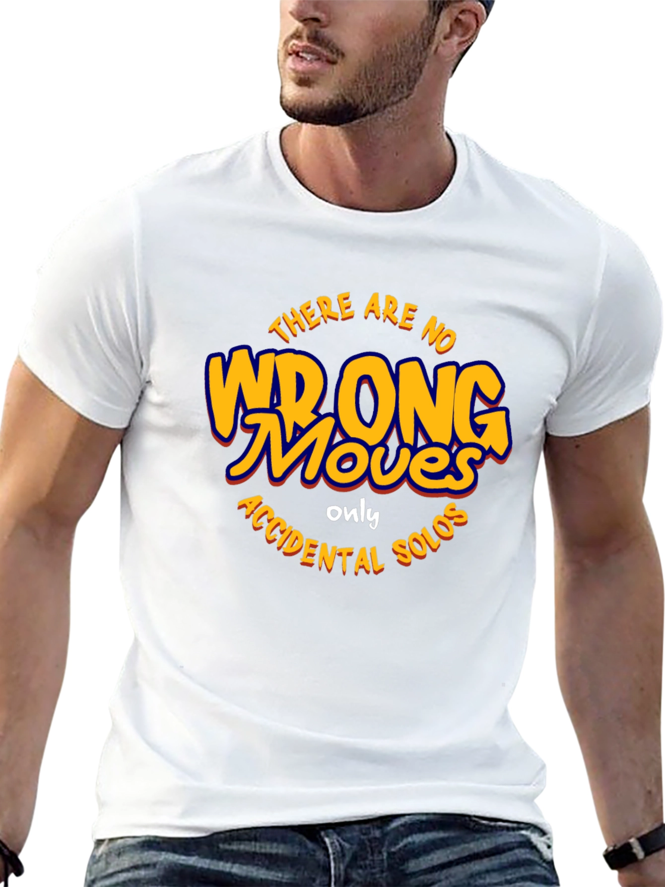 There Are No Wrong Moves Black T-Shirt