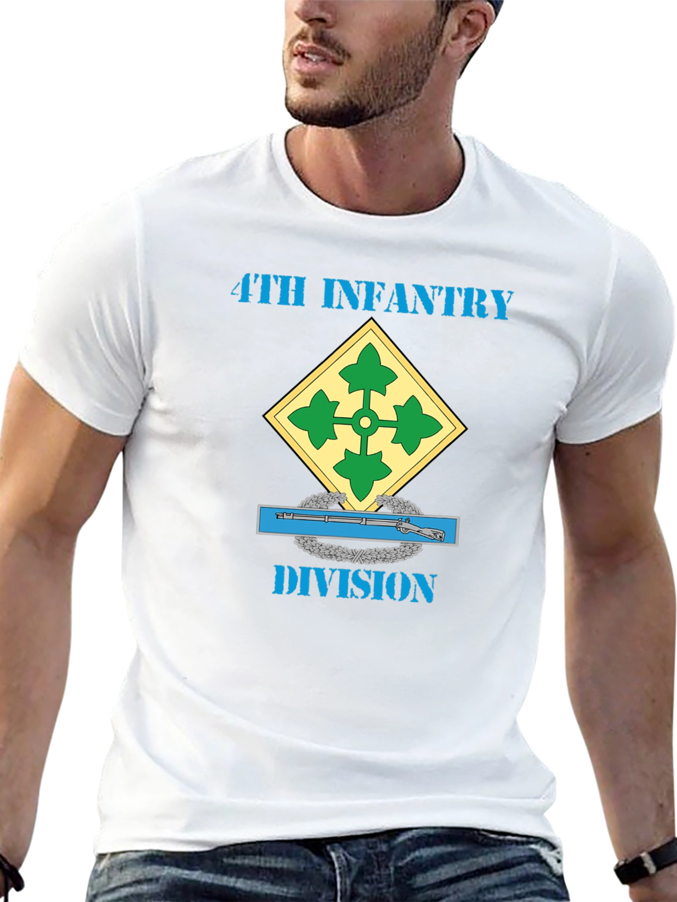 4th Infantry Division Graphic T-Shirt