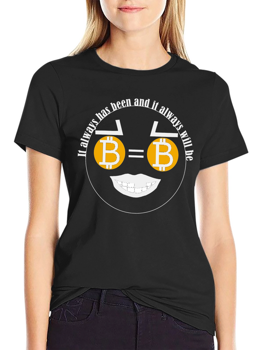 Bitcoin Smile T-Shirt Crypto Currency Tee