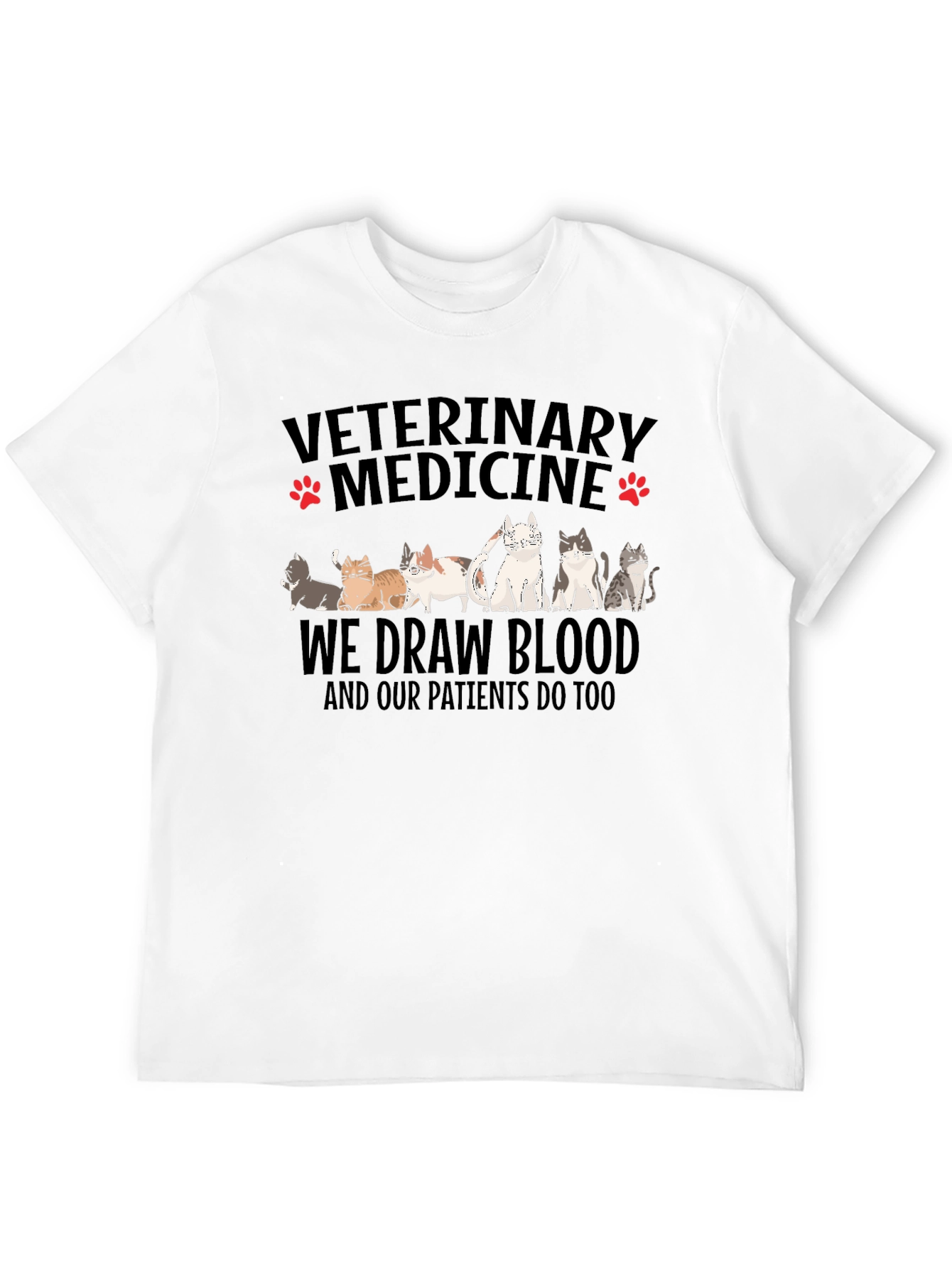 Veterinary Medicine Cat T-Shirt