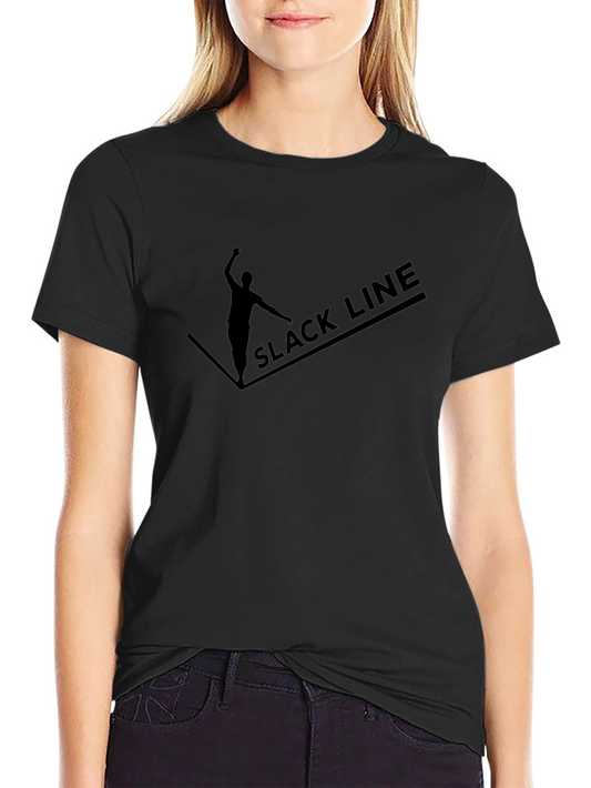 Slackline Black T-Shirt
