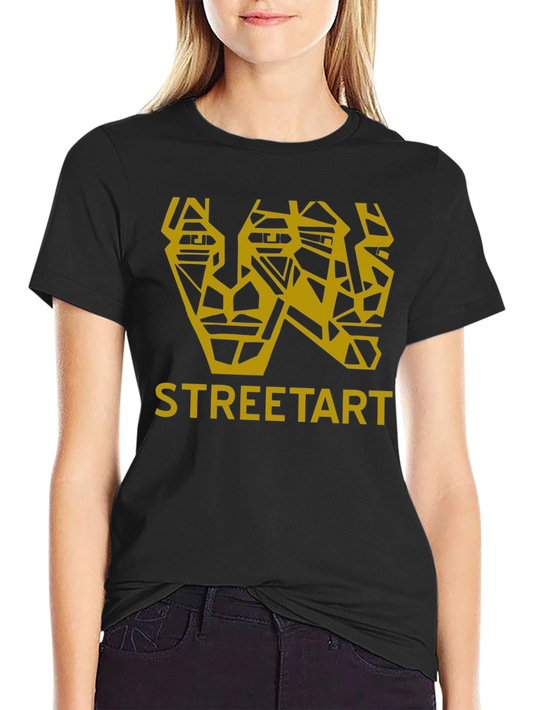 Street Art Geometric Graphic T-Shirt