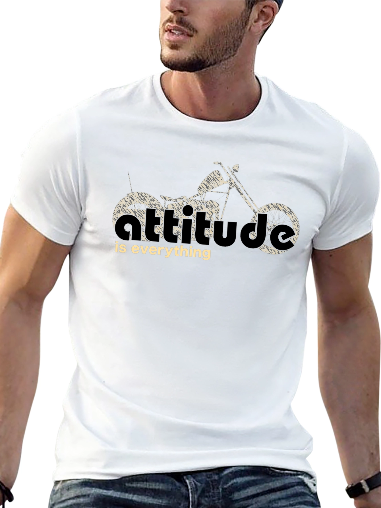 Attitude is Everything Motorcycle T-Shirt