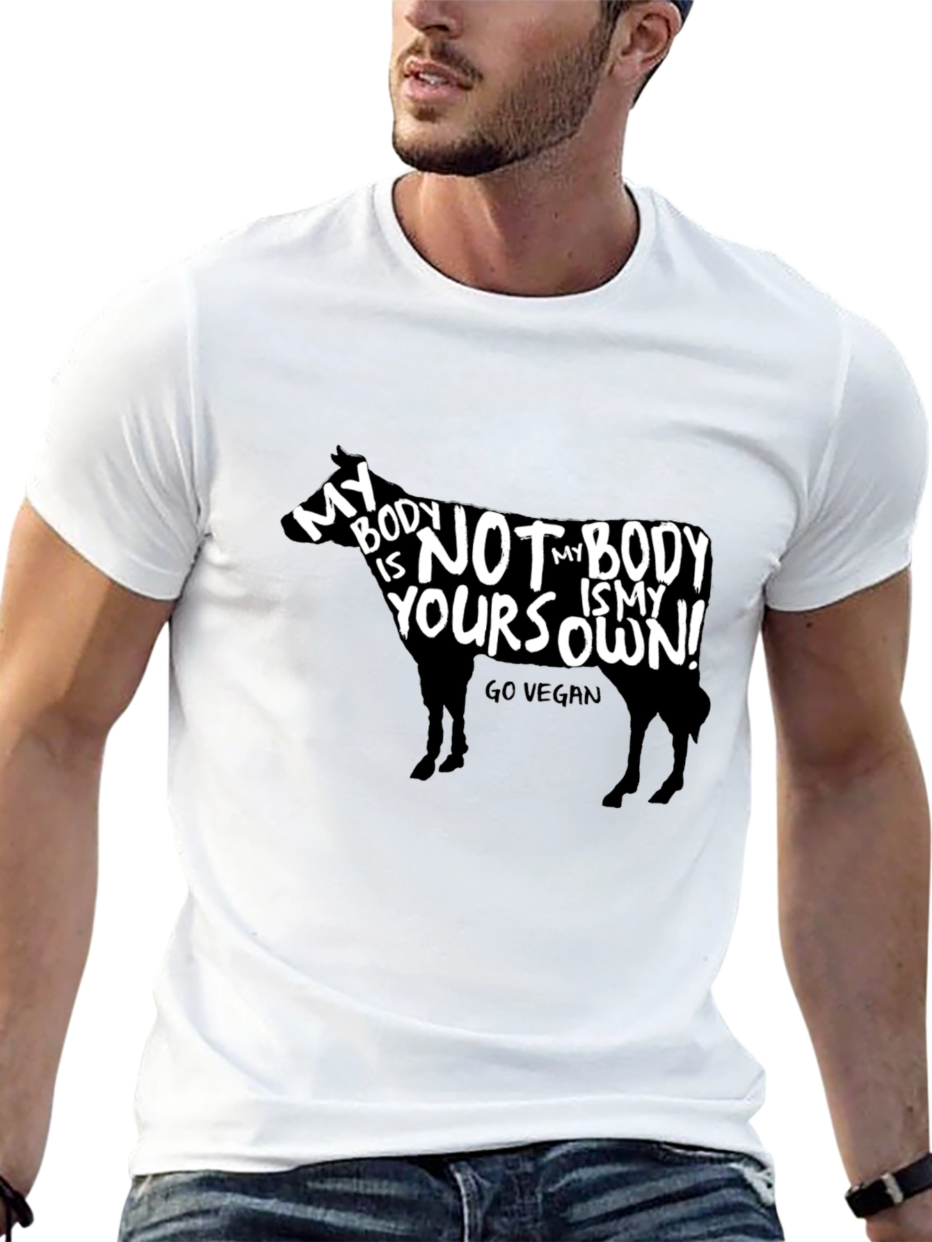 Vegan T-Shirt - My Body Is My Own