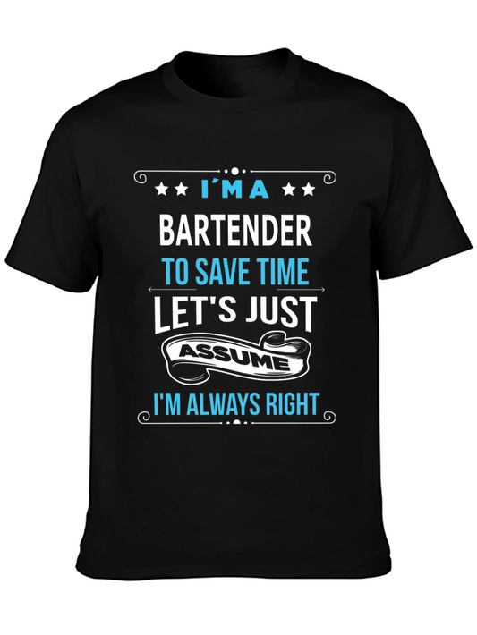 Bartender Always Right Graphic Tee