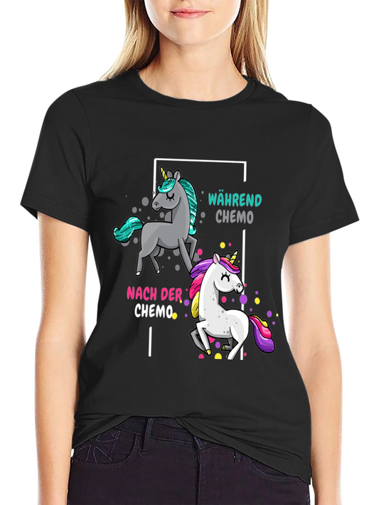 Unicorn Chemo T-Shirt - Cancer Support Gift