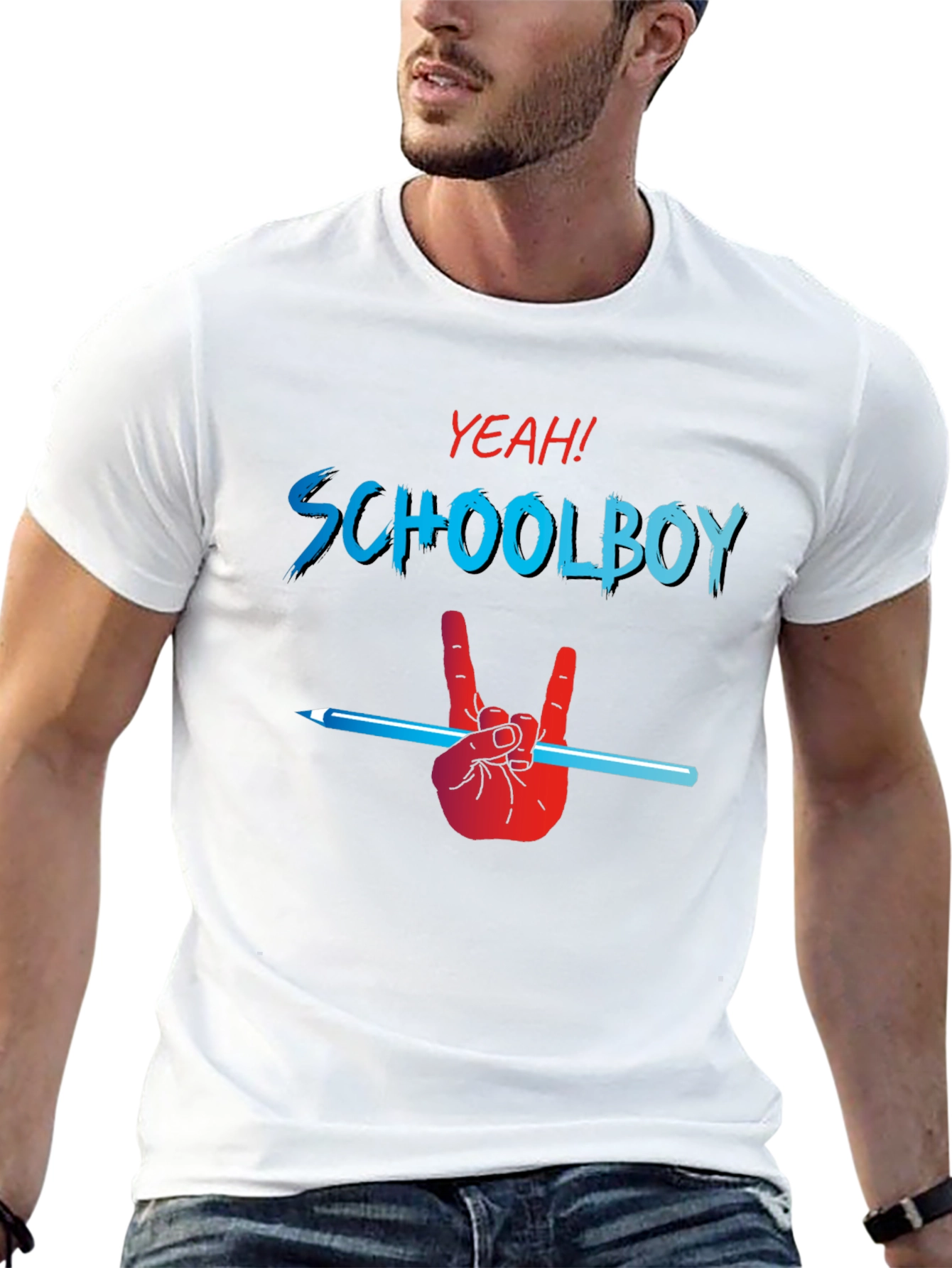 Yeah! Schoolboy T-Shirt - Cool Graphic Tee