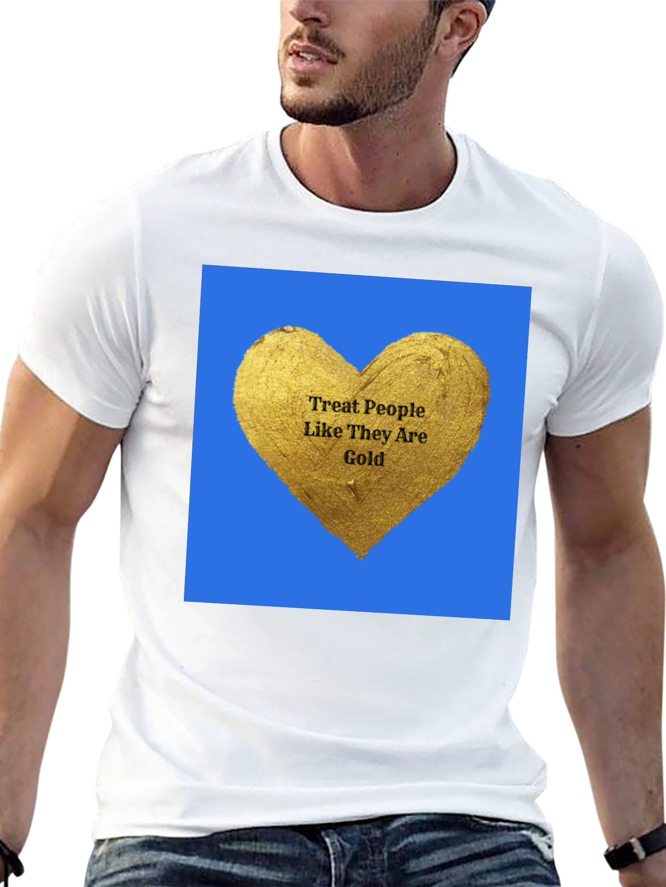 Treat People Like Gold Graphic T-Shirt