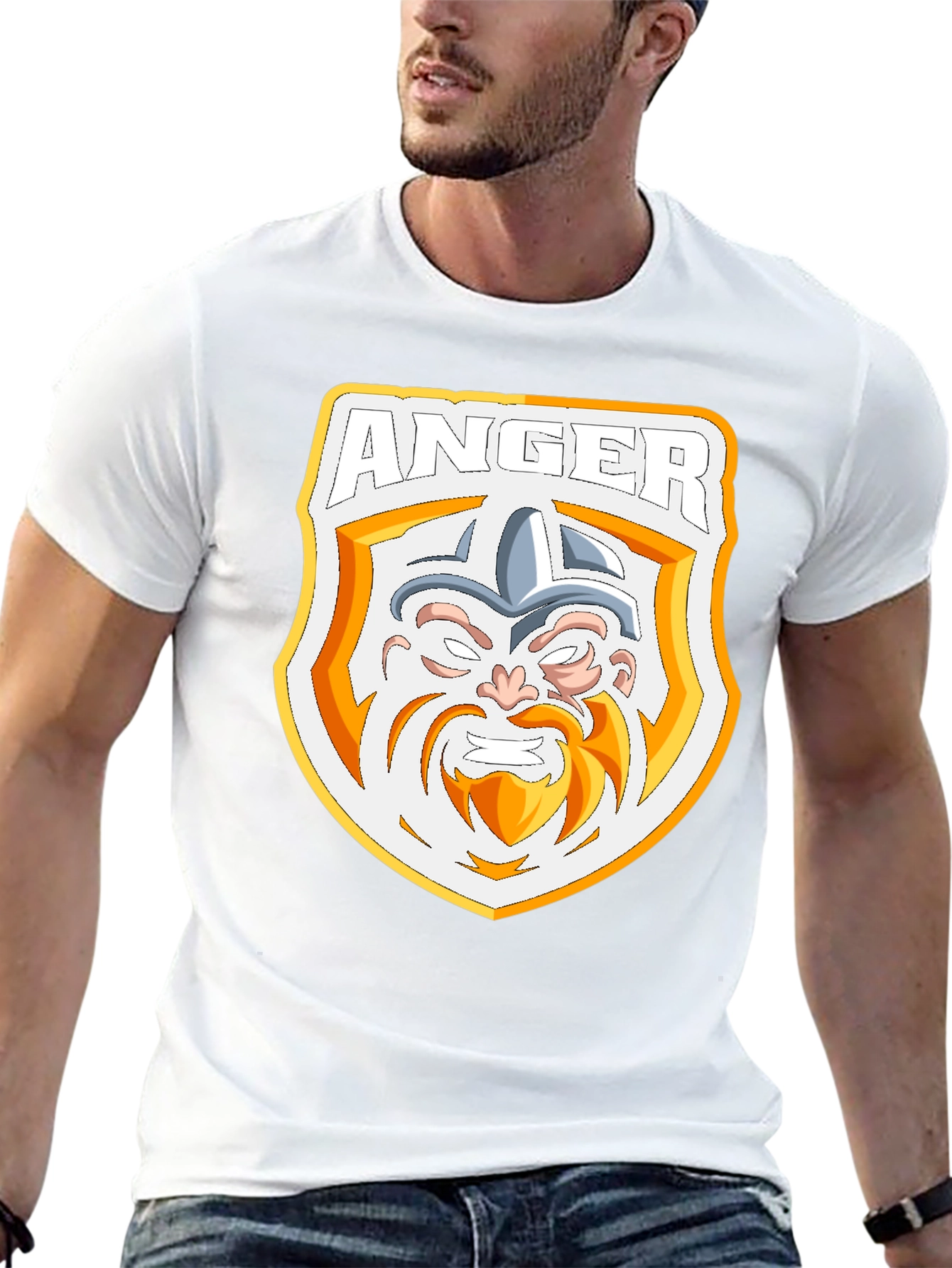Anger Viking T-Shirt - Black