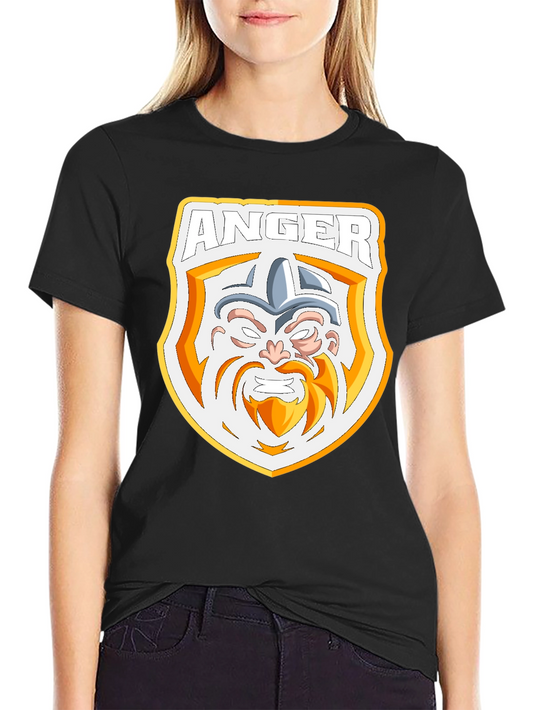 Anger Viking T-Shirt - Black