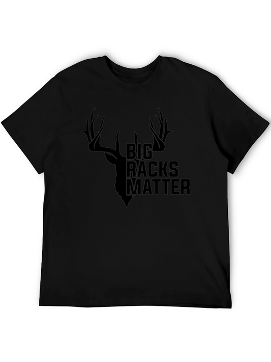Big Racks Matter Deer Hunting Graphic Tee