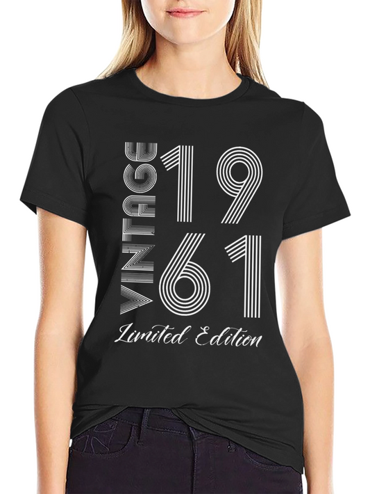 Vintage 1961 Limited Edition Black T-Shirt