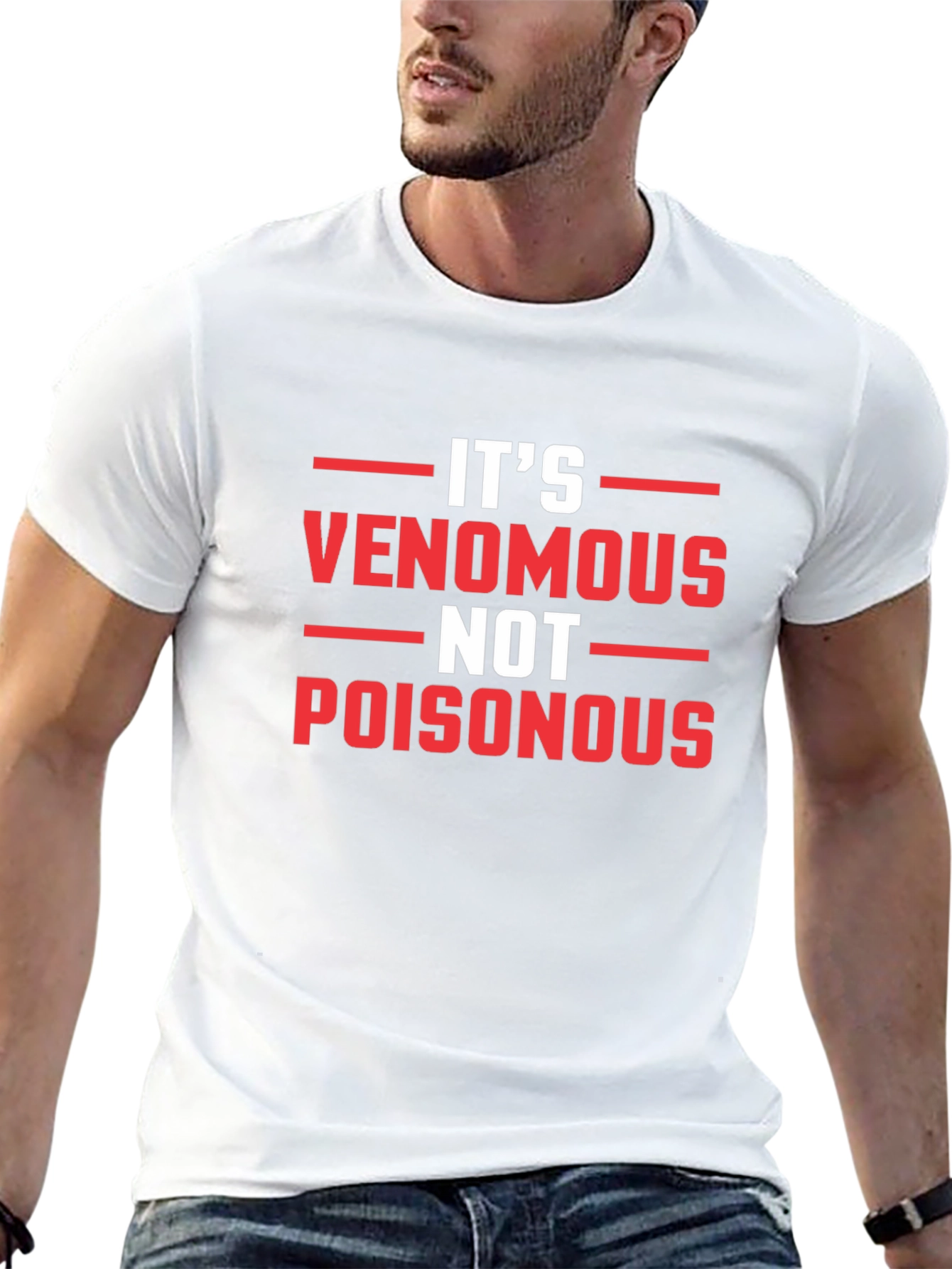 Venomous Not Poisonous Graphic Tee