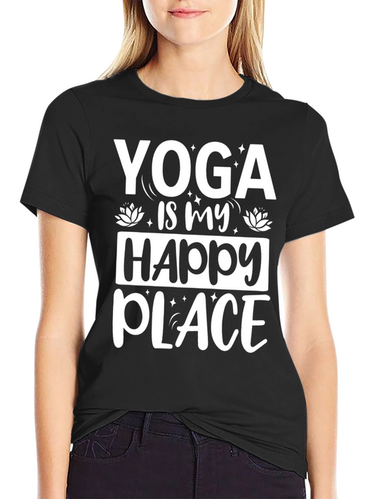 Yoga is My Happy Place T-Shirt