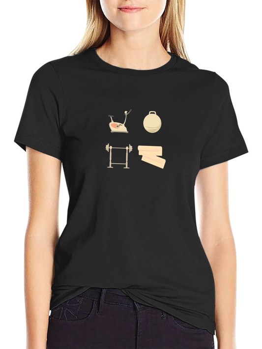 Workout Equipment Graphic Tee
