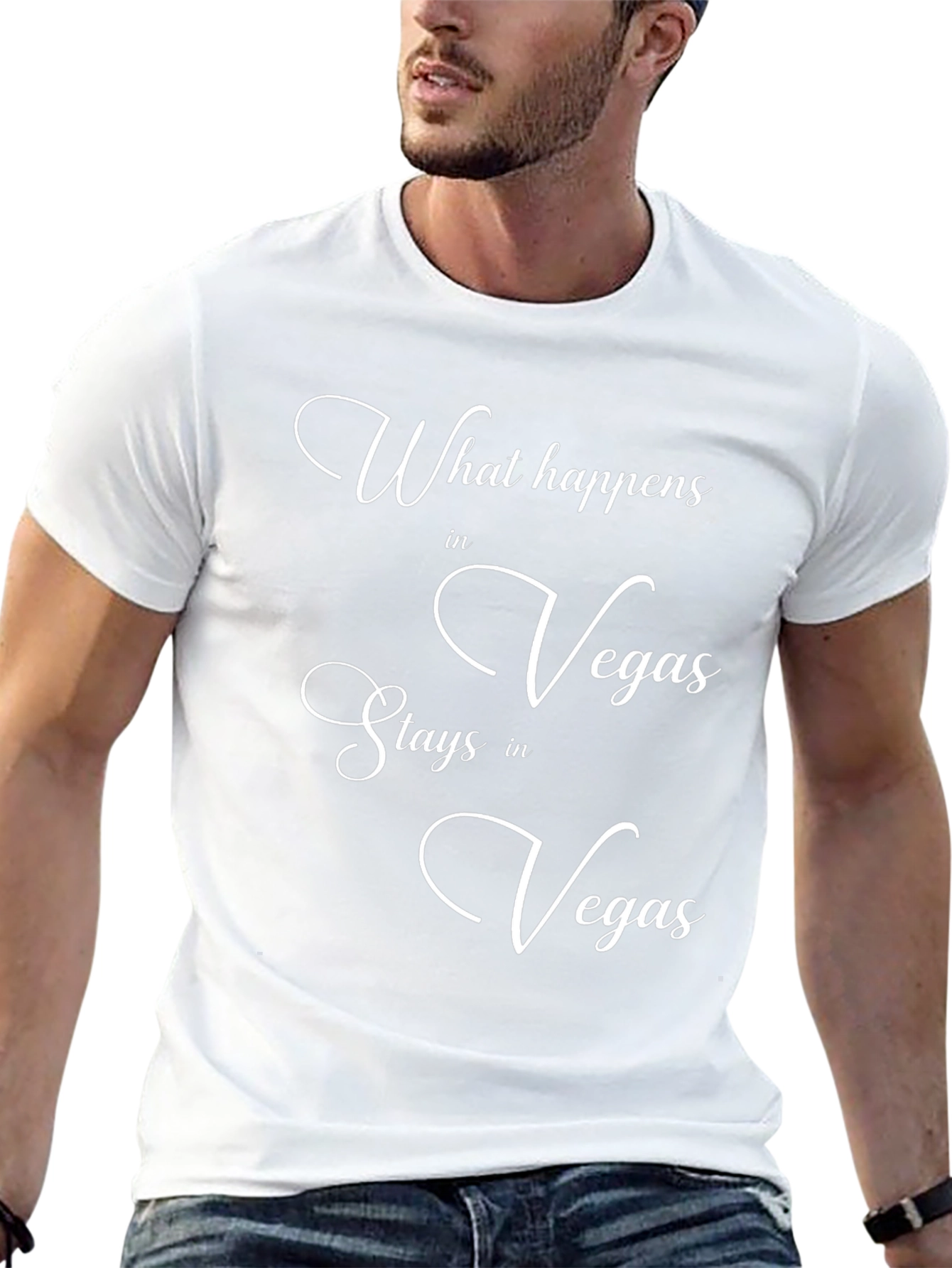 What Happens in Vegas Black T-Shirt