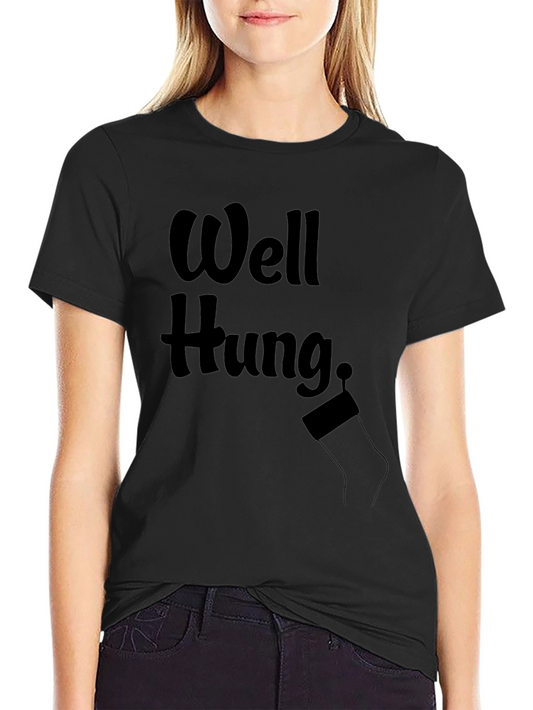 Well Hung Christmas Stocking Mens T-Shirt