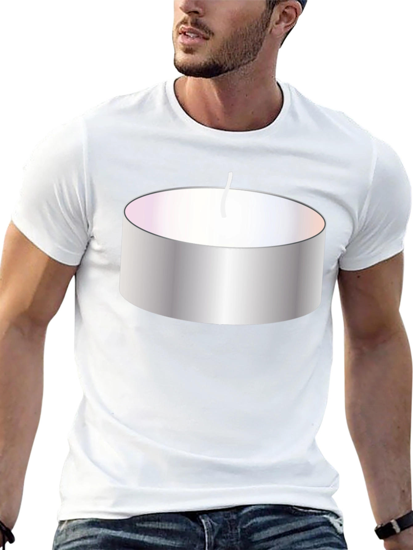 Tealight Candle Graphic T-Shirt