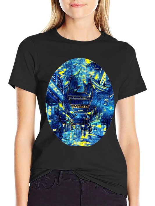 Urban Street Art T-Shirt - Black