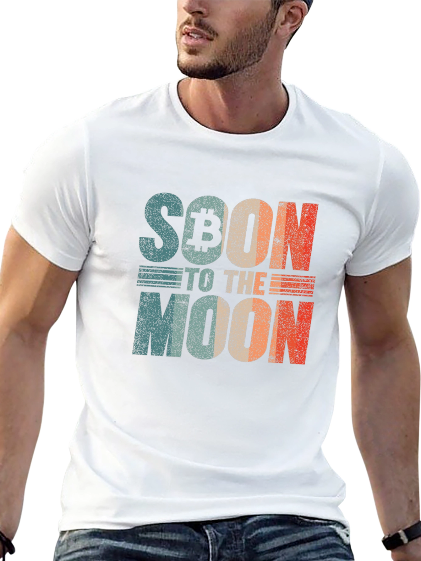 Bitcoin to the Moon T-Shirt