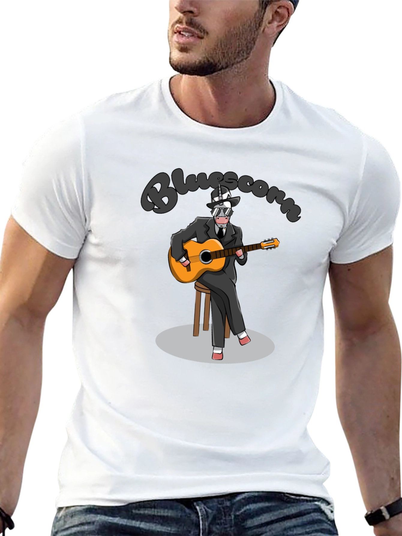 Bluescorn Cartoon T-Shirt