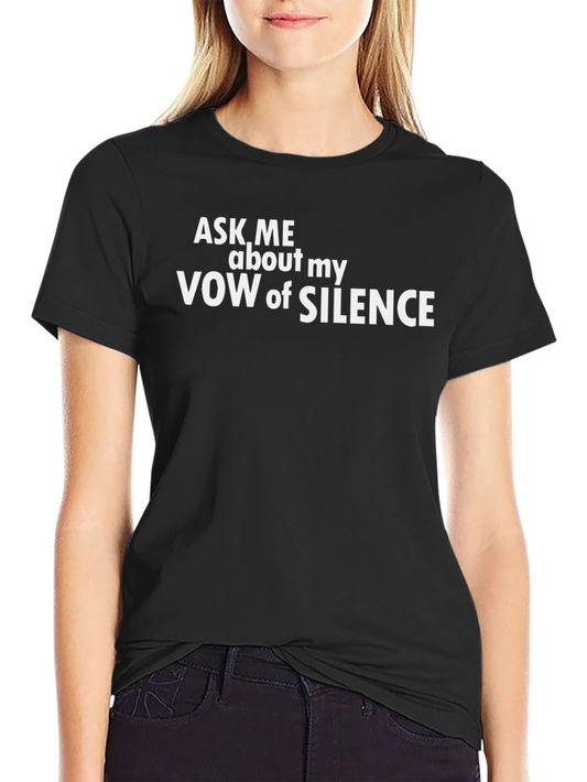 Vow of Silence Graphic Tee - Mens Black T-Shirt