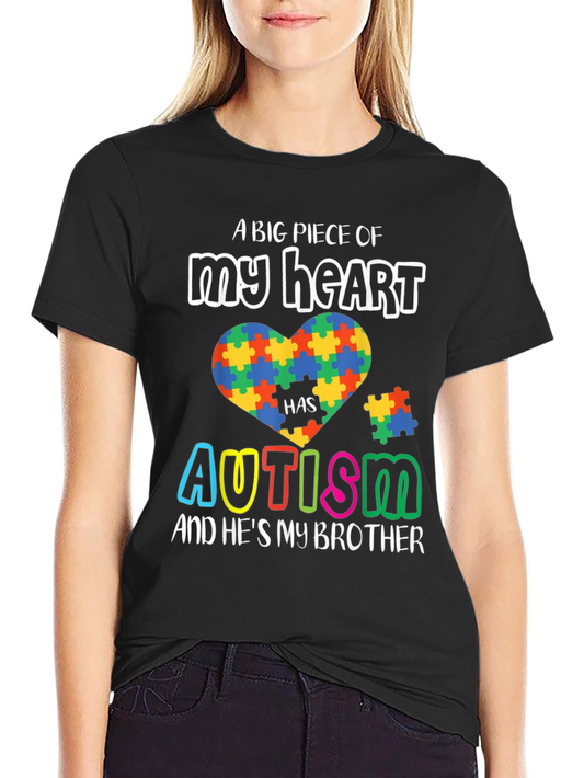 Autism Awareness T-Shirt: A Big Piece of My Heart