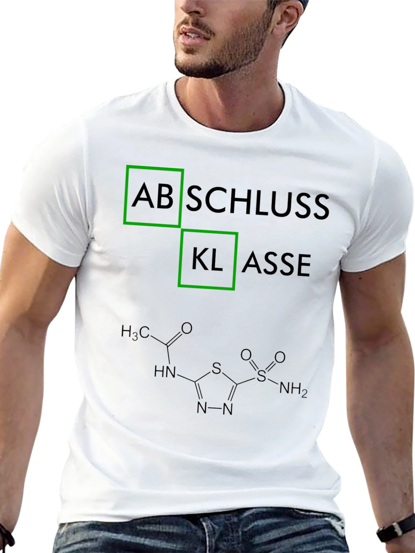 Abschlussklasse T-Shirt - Graduation Chemistry Design