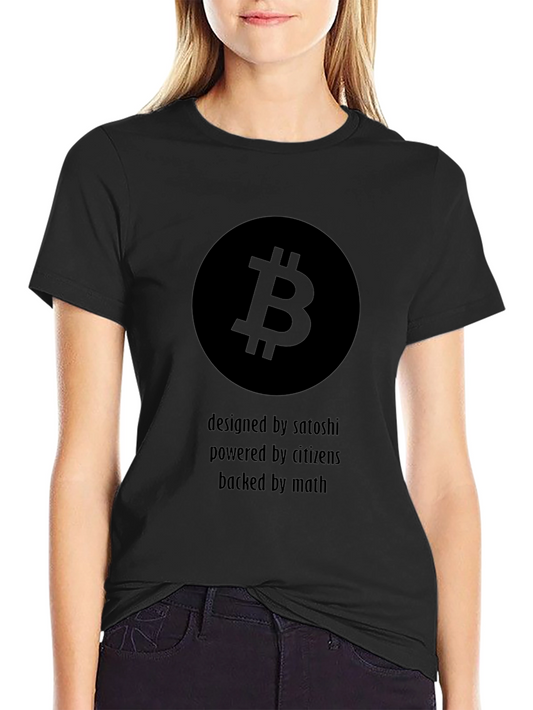 Bitcoin Crypto T-Shirt - Designed by Satoshi
