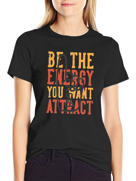 Be The Energy Graphic Tee - Black
