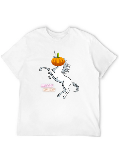 Unicorn Pumpkin Halloween T-Shirt