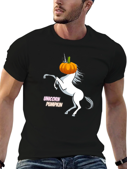 Unicorn Pumpkin Halloween T-Shirt
