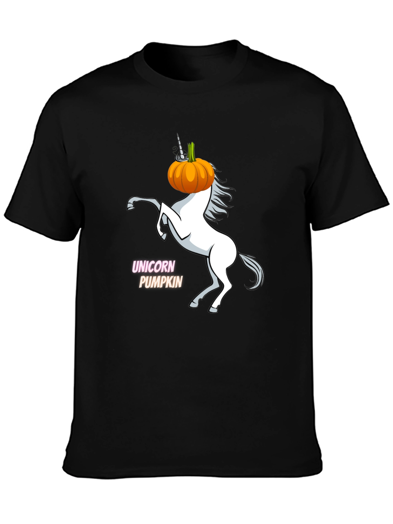 Unicorn Pumpkin Halloween T-Shirt