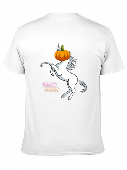 Unicorn Pumpkin Halloween T-Shirt