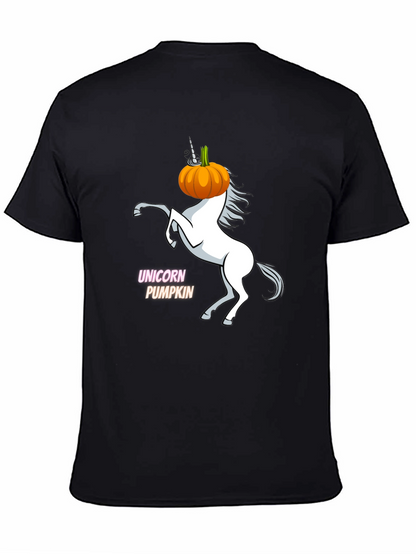 Unicorn Pumpkin Halloween T-Shirt