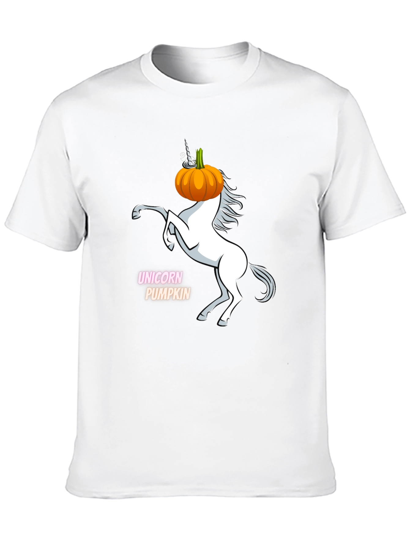 Unicorn Pumpkin Halloween T-Shirt