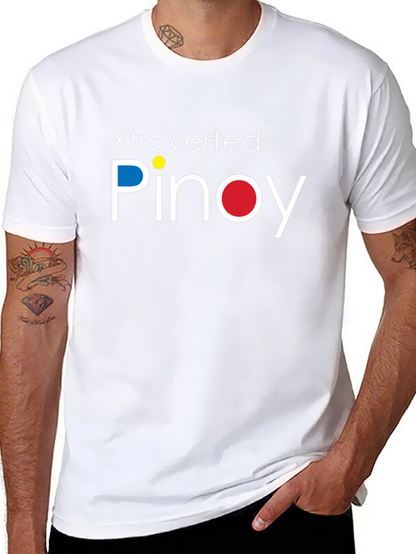 Xtroverted Pinoy Graphic Tee - Cool Filipino Pride Shirt