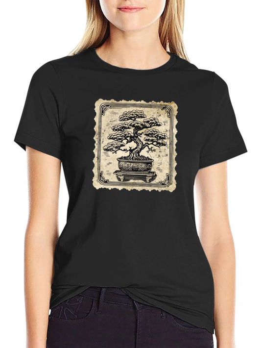 Bonsai Tree Graphic Tee - Stylish Unisex Design