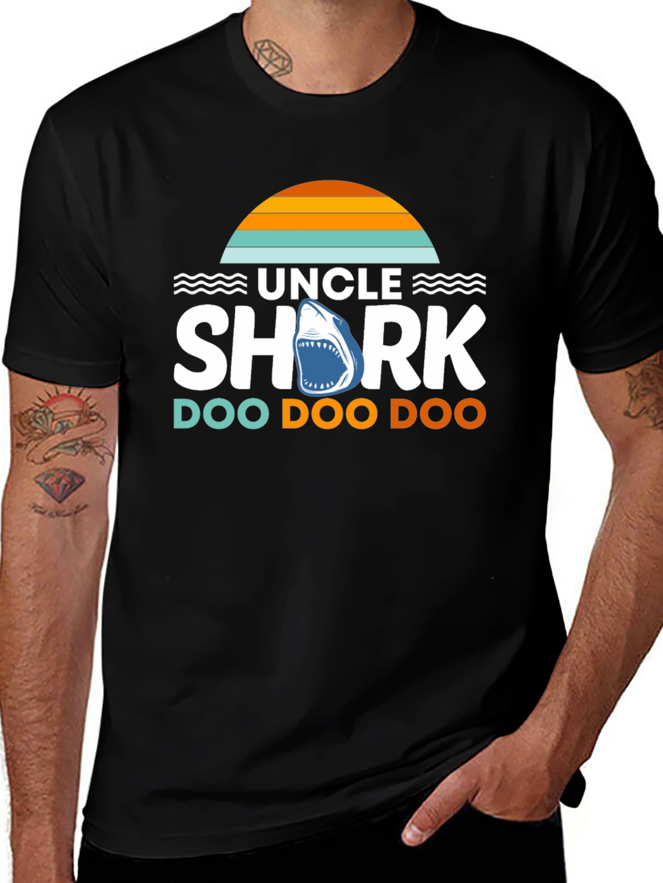 Uncle Shark Doo Doo T-Shirt