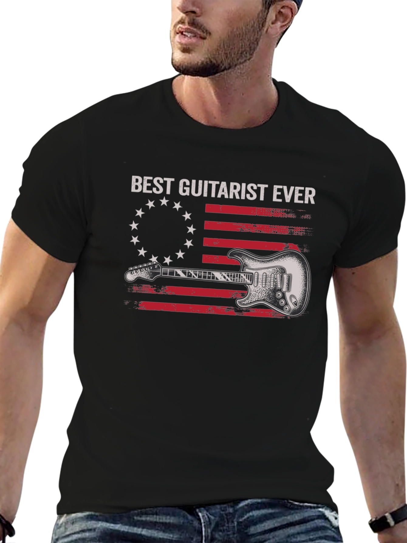 Best Guitarist Ever Graphic T-Shirt