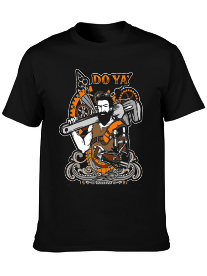 Steampunk Mechanic Graphic Tee
