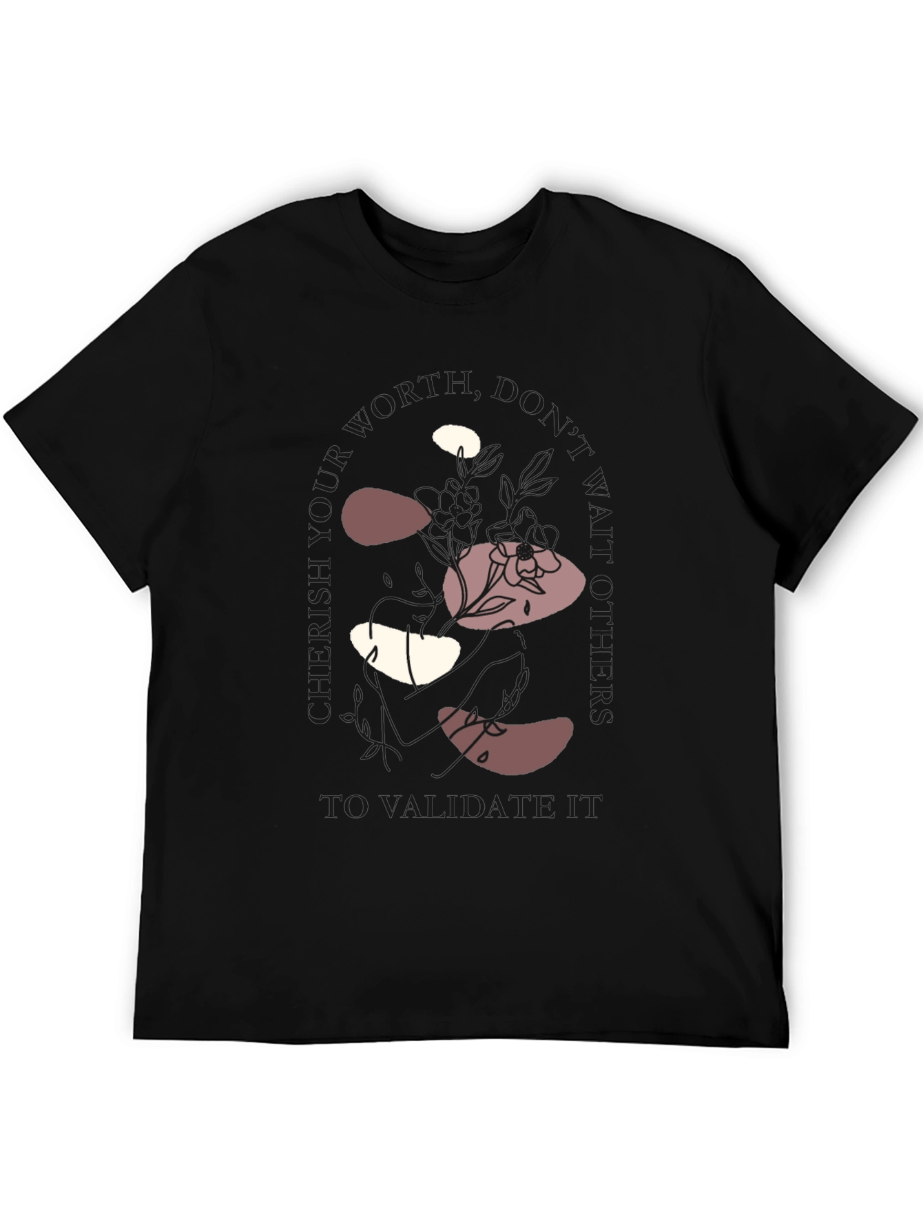 Abstract Patterned Graphic Tee