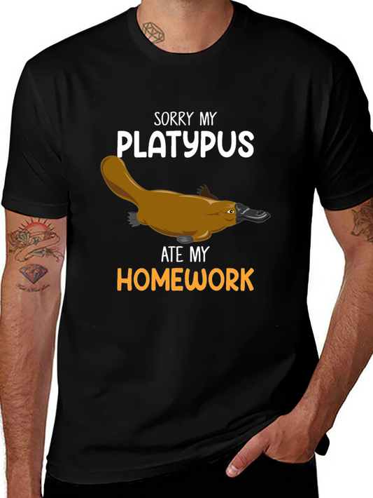Sorry My Platypus Ate My Homework T-Shirt