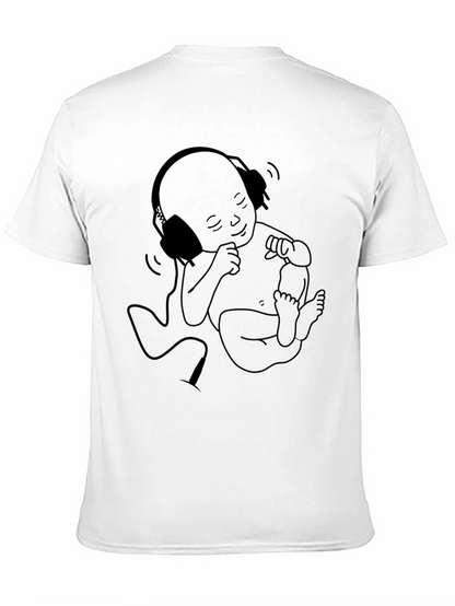 Baby DJ Graphic Tee - Cool Black Cotton T-Shirt