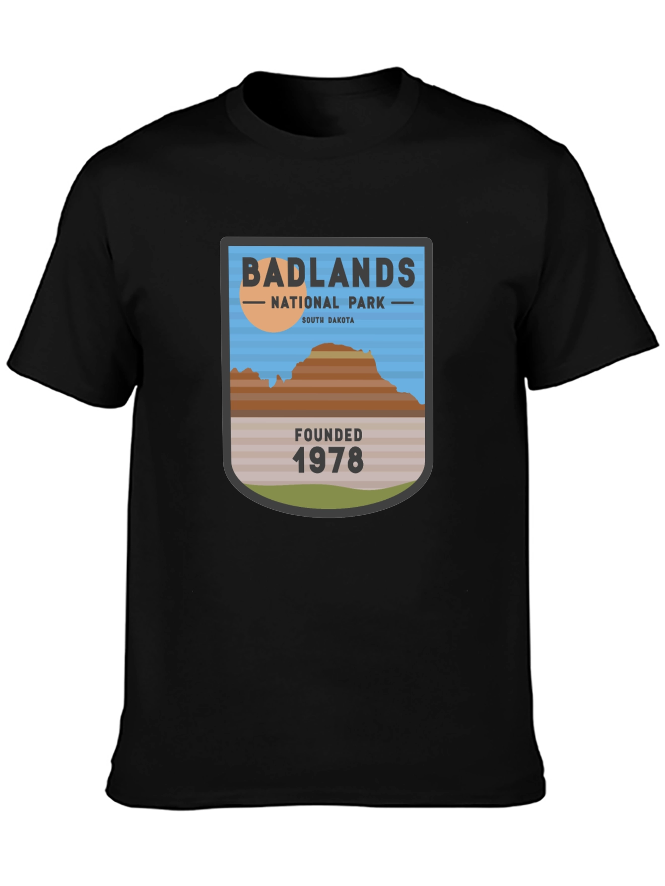 Badlands National Park Graphic T-Shirt